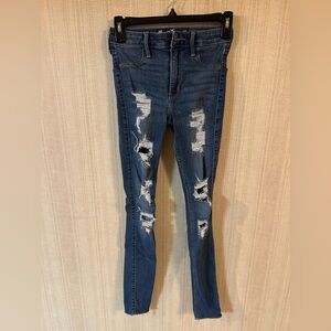 Hollister Jean leggings size 00